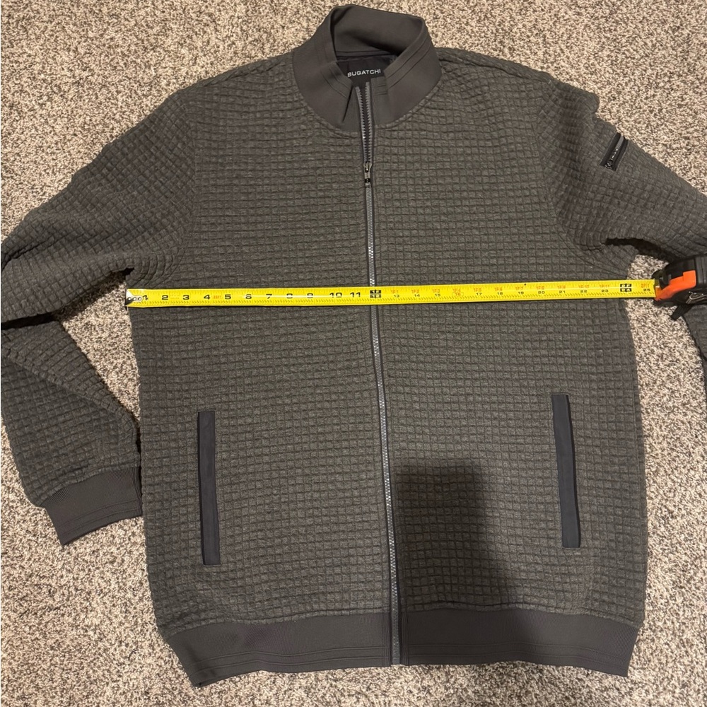 Men’s Bugatchi Waffle Front Performance Jacket. G… - image 4